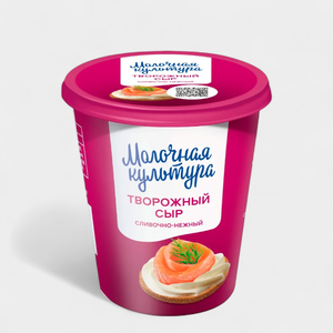 Сыр творожный 65% «Молочная культура» Сливочно-нежный, 130 г