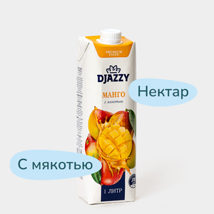 Нектар «Djazzy» Манго, 1 л