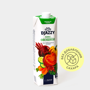Напиток «Djazzy» Овощной микс, 1 л
