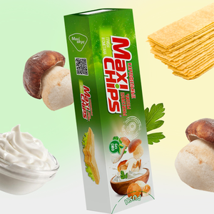 Чипсы «Maxi Chips» со вкусом грибов и сметаны, 100 г