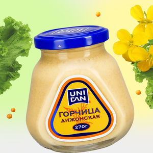 Горчица «Uni Dan» Дижонская, 270 г