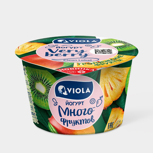 Йогурт «Viola» с тропическими фруктами, 180 г Йогурт «Viola» с тропическими фруктами, 180 г