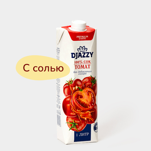 Сок «Djazzy» Томатный, 1 л Сок «Djazzy» Томатный, 1 л