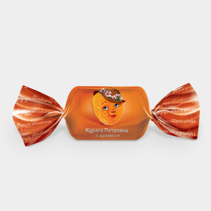 Конфеты «Фруктовичи» Курага Петровна с арахисом в темной глазури Конфеты «Фруктовичи» Курага Петровна с арахисом в темной глазури