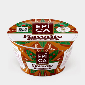 Десерт творожный 7.5% «EPICA FLAVORITE» Имбирный пряник, 130 г Десерт творожный 7.5% «EPICA FLAVORITE» Имбирный пряник, 130 г