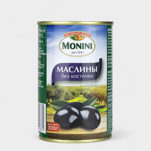 Маслины «Monini» без косточки, 300 г Маслины «Monini» без косточки, 300 г