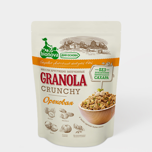 Мюсли «Bionova» Ganola Crunchy ореховая, 400 г Мюсли «Bionova» Ganola Crunchy ореховая, 400 г