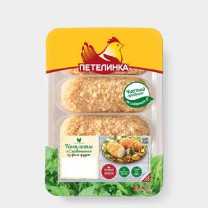 Котлеты сливочные «Петелинка», 500 г Котлеты сливочные «Петелинка», 500 г