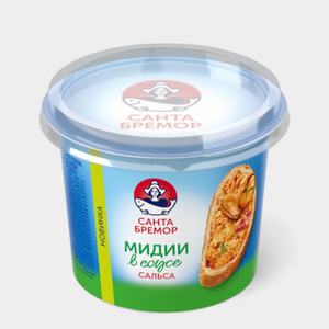 Паста из мяса мидии «Русское море» Сальса, 150 г