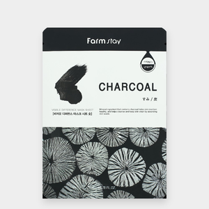 Тканевая маска «FarmStay» для лица, с углем, 23 мл Тканевая маска «FarmStay» для лица, с углем, 23 мл