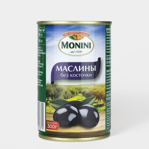 Маслины «Monini» без косточки, 300 г