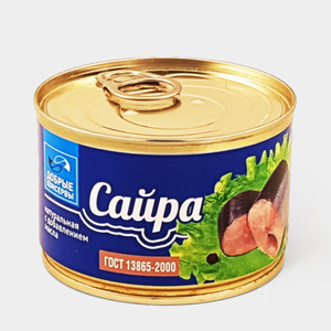 Сайра «Добрые Консервы» натуральная с добавлением масла, 240 г Сайра «Добрые Консервы» натуральная с добавлением масла, 240 г