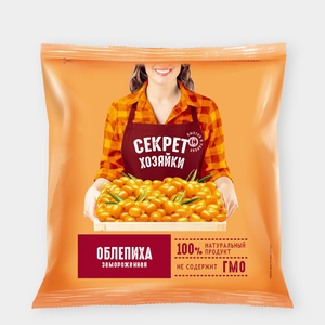 Облепиха «Секрет хозяйки» быстрозамороженная, 300 г