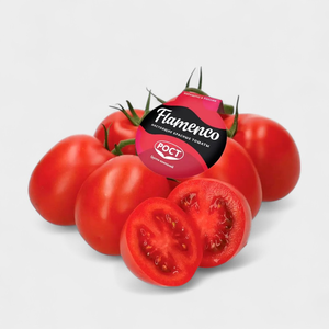 Томаты «Фламенко» сливовидные красные на ветке