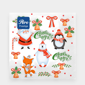 Салфетки «Pero Prestige» Трехслойные, 20 шт Салфетки «Pero Prestige» Трехслойные, 20 шт