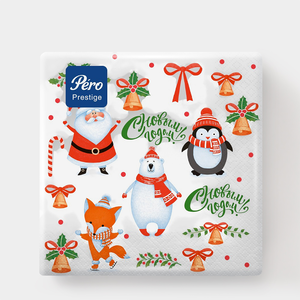 Салфетки «Pero Prestige» Трехслойные, 20 шт Салфетки «Pero Prestige» Трехслойные, 20 шт