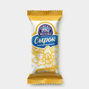 Сырок творожный глазированный 23% «Томское молоко» ванильный, 40 г