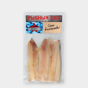 Сельдь филе «Рыбный цех» слабосоленая, 200 г Сельдь филе «Рыбный цех» слабосоленая, 200 г