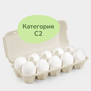 Яйцо куриное С2 (10шт)