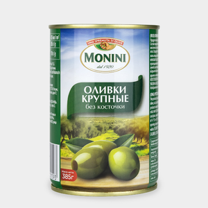 Оливки «Monini» без косточки, 300 г Оливки «Monini» без косточки, 300 г