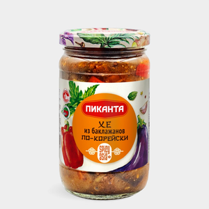 Баклажаны «Пиканта» Хе по-корейски, 360 г