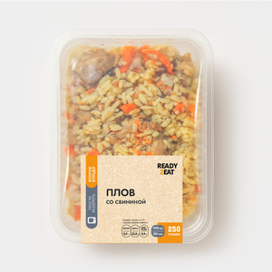 Плов «Ready2Eat» со свининой, 250 г Плов «Ready2Eat» со свининой, 250 г