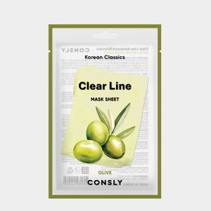 Тканевая маска «Consly» питательная с экстрактом оливы, 25 мл