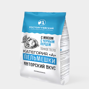 Пельмени «Росторгуевский» с черным перцем, 800 г