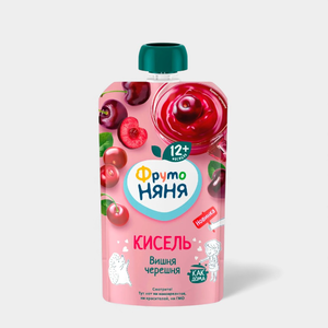 Кисель «ФрутоНяня» из вишни и черешни, 130 г