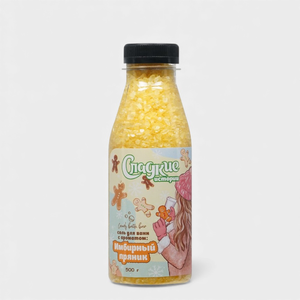 Соль для ванн «Candy bath bar» Имбирный пряник, 500 г Соль для ванн «Candy bath bar» Имбирный пряник, 500 г