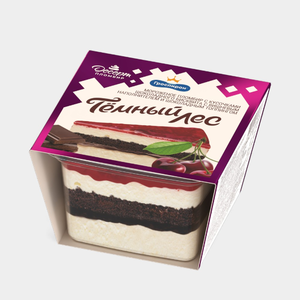 Десерт пломбир «Гроспирон» Тёмный лес, 140 г