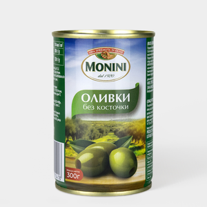 Оливки «Monini» без косточки, 300 г Оливки «Monini» без косточки, 300 г