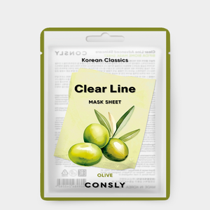 Тканевая маска «Consly» питательная с экстрактом оливы, 25 мл Тканевая маска «Consly» питательная с экстрактом оливы, 25 мл