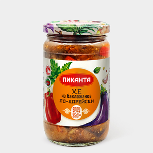 Баклажаны «Пиканта» Хе по-корейски, 360 г