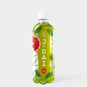 Холодный зеленый чай «J`DAI» со вкусом грейпфрута и жасмина, 500 мл Холодный зеленый чай «J`DAI» со вкусом грейпфрута и жасмина, 500 мл