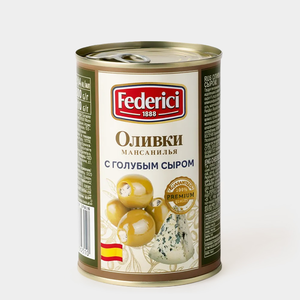 Оливки «Federici» с голубым сыром, 300 г