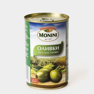 Оливки «Monini» без косточки, 300 г
