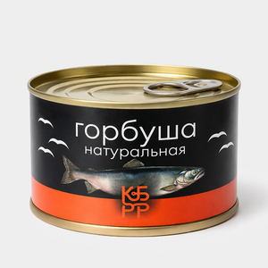 Горбуша «Курильский берег» натуральная, 250 г