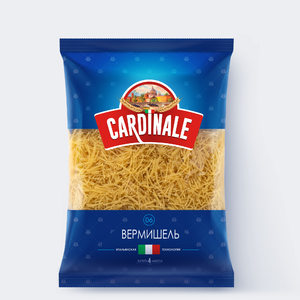 Макаронные изделия «Cardinale» Вермишель, 400 г