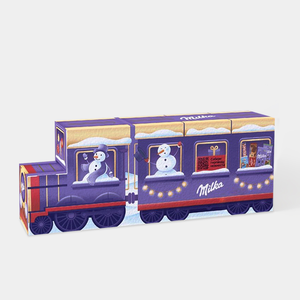 Подарочный набор «Милка» «Новогодний поезд», 344 г