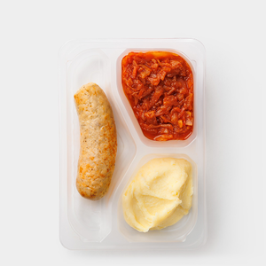 Купаты «Ready2Eat» с картофельным пюре и тушеной капустой, 290 г Купаты «Ready2Eat» с картофельным пюре и тушеной капустой, 290 г