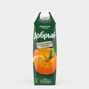 Нектар «Добрый» Апельсин, 1 л