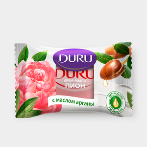 Туалетное мыло «Duru» Пион с маслом Арганы, 80 г