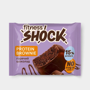 Брауни «FitnesSHOCK» Горячий шоколад, 50 г