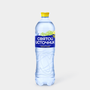 Напиток газированный «Святой источник» с ароматом лимона и лайма, 1 л
