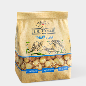 Бретцель «Nina Farina» Рыбки с солью, 145 г