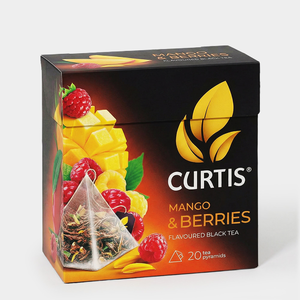 Чай черный «Curtis» Mango & berries, 20 пакетиков