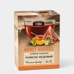 Чайный напиток «Etre» Ройбуш медовый, 20 пирамидок, 36 г