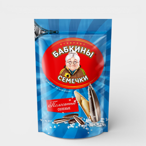 Семечки «Бабкины семечки» полосатые соленые, 240 г