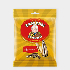 Семечки «Бабкины семечки» полосатые, жареные, 90 г